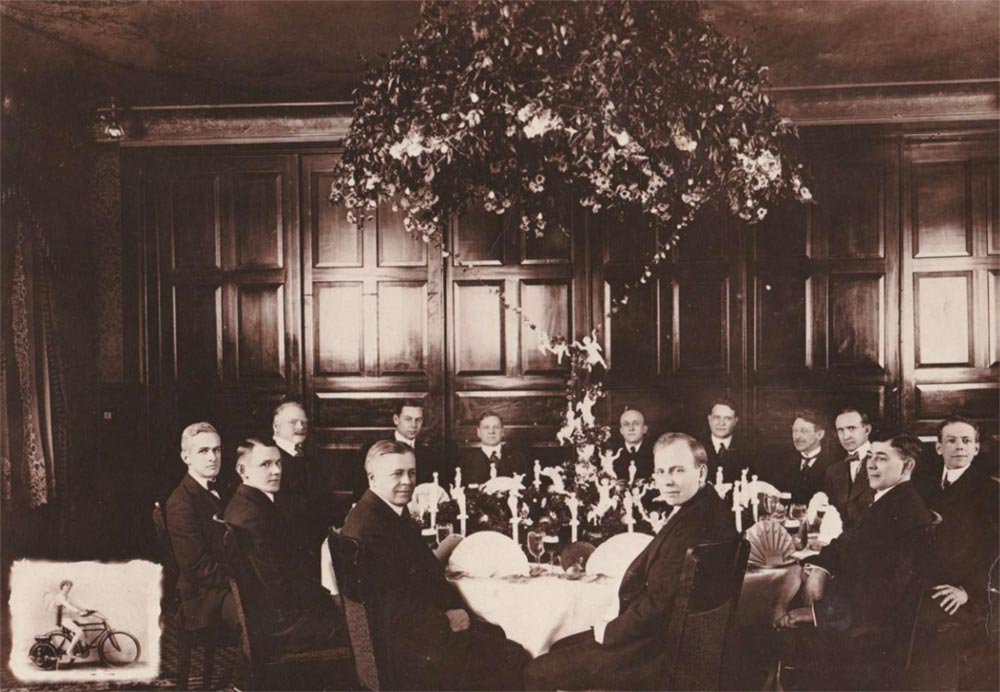 Guests seated at table